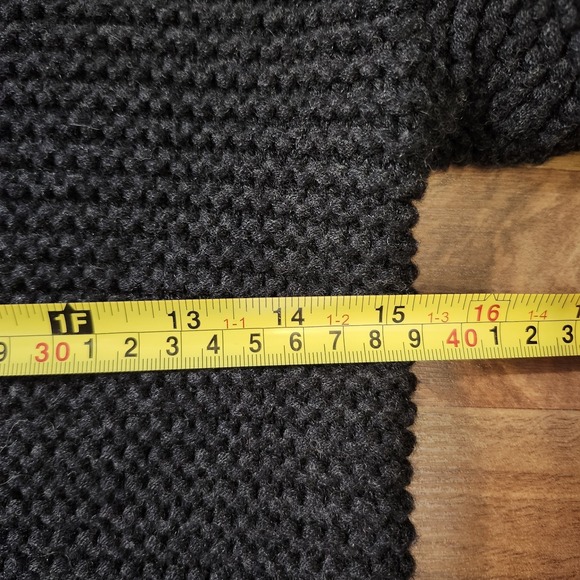 Lululemon Karma Kurmasana Sweater Merino Wool Dark Gray Turtleneck Women's Sz S - Picture 4 of 6